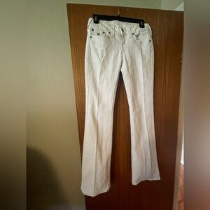 True Religion Becky White Flare Jeans s/29